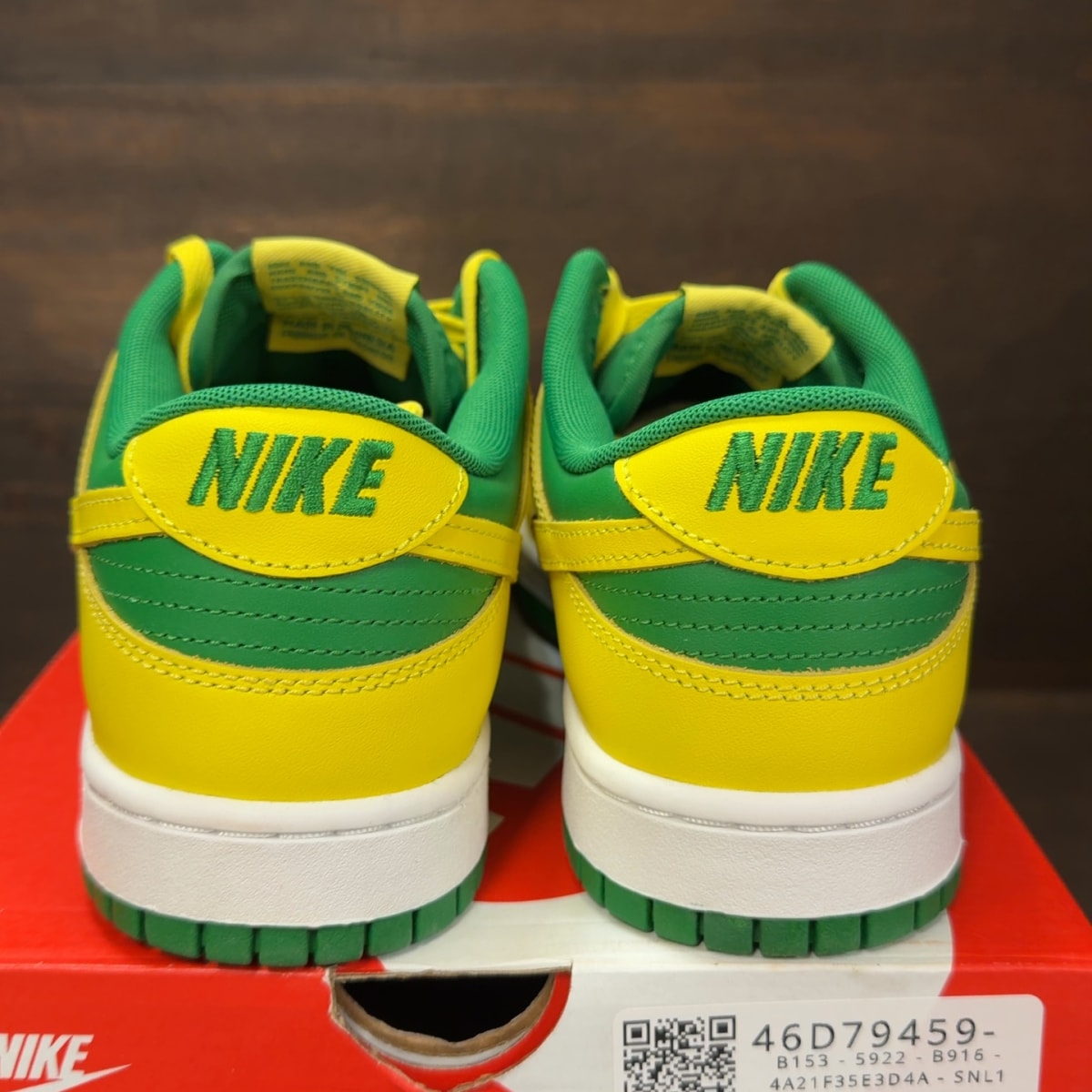 Nike Dunk Low Retro Reverse Brazil Size 10 - Image 5