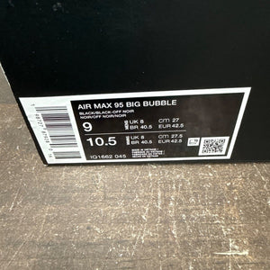 Nike Air Max 95 Big Bubble Family Reunion I-95 Size 9 - aux