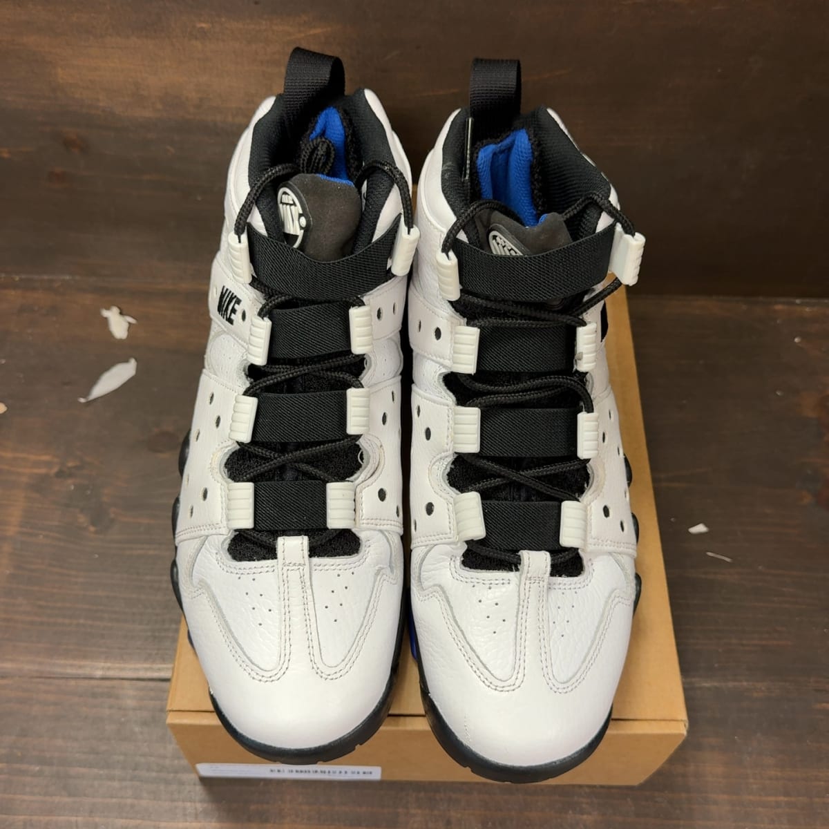 Nike Air Max 2 CB '94 White Old Royal Size 8.5 (Pre-Owned) - tag