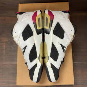 Jordan 6 Retro Low Fuchsia Flash (GS) Size 7Y (Pre-Owned) - aux