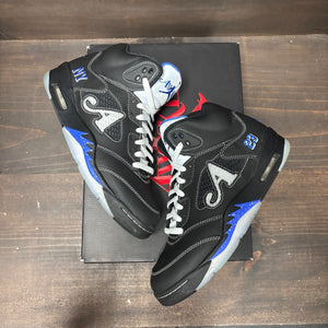 Jordan 5 Retro Awake NY Black Size 8.5 (Pre-Owned) - back