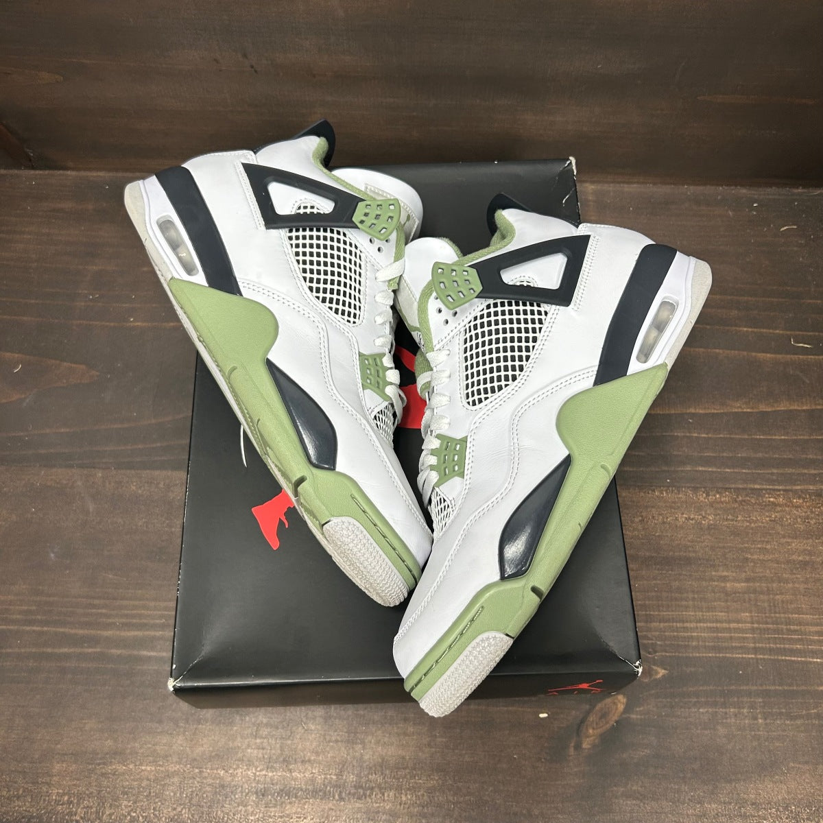 Jordan 4 Retro Seafoam (Women's) - Image 2