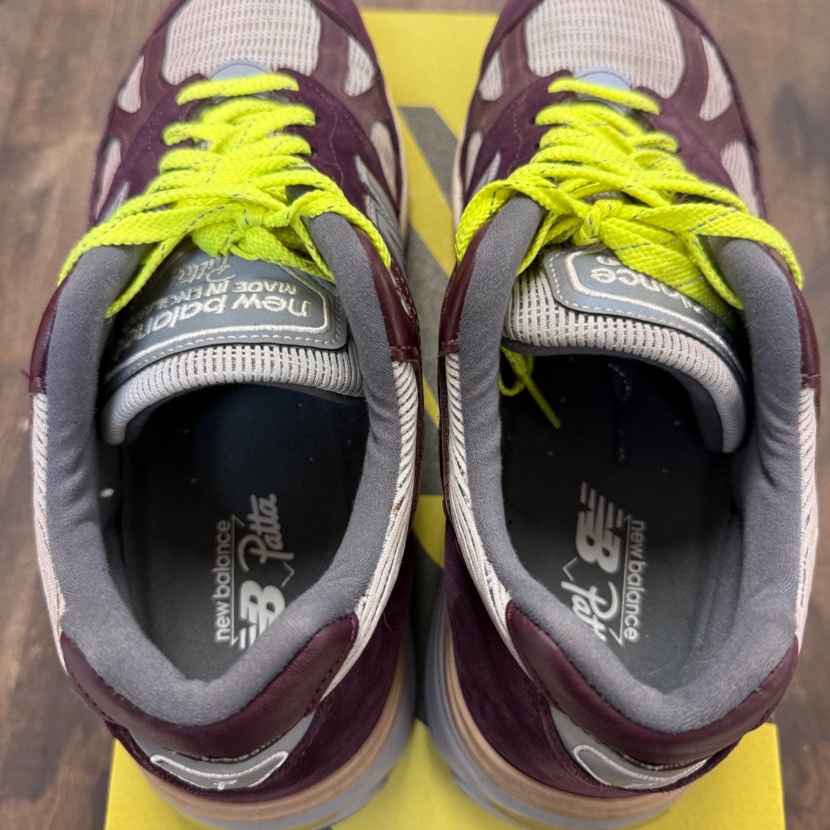 New Balance 991v2 MiUK Patta Pickled Beet - Image 4