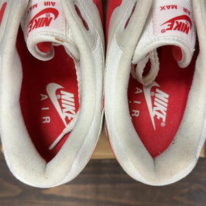 Nike Air Max 1 Anniversary Red (2017/2018 Restock Pair) Size 13 (Pre-Owned) - aux