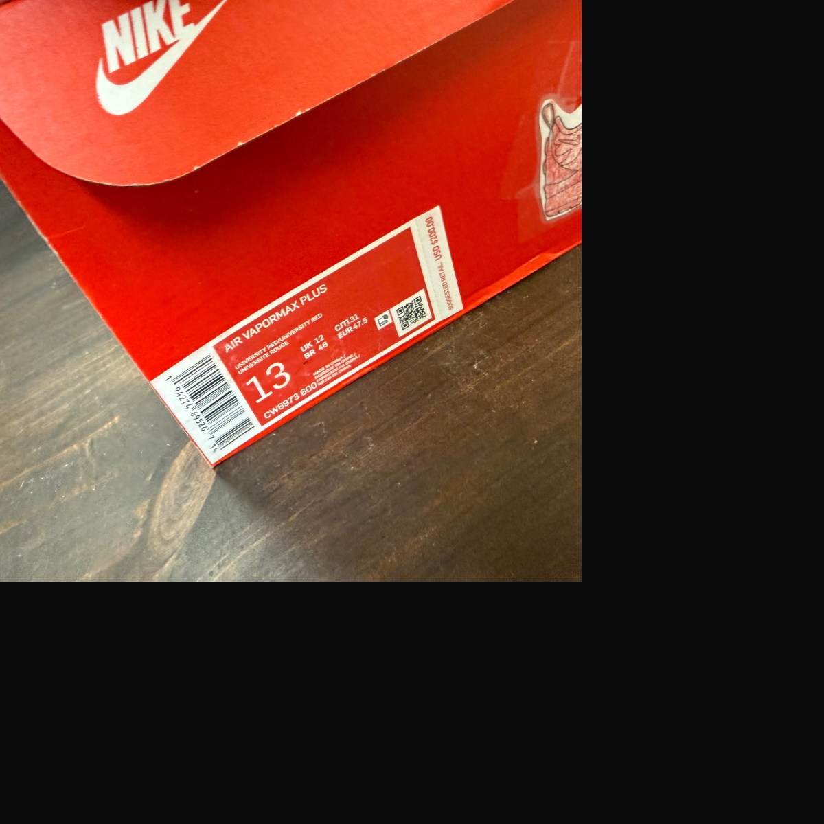 Nike Air VaporMax Plus Triple Red - Image 7