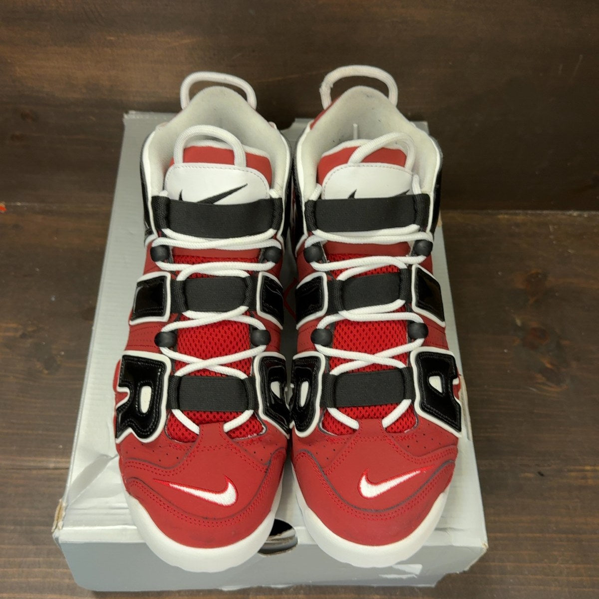Nike Air More Uptempo Bulls Hoops Pack Size 11 (Pre-Owned) - tag