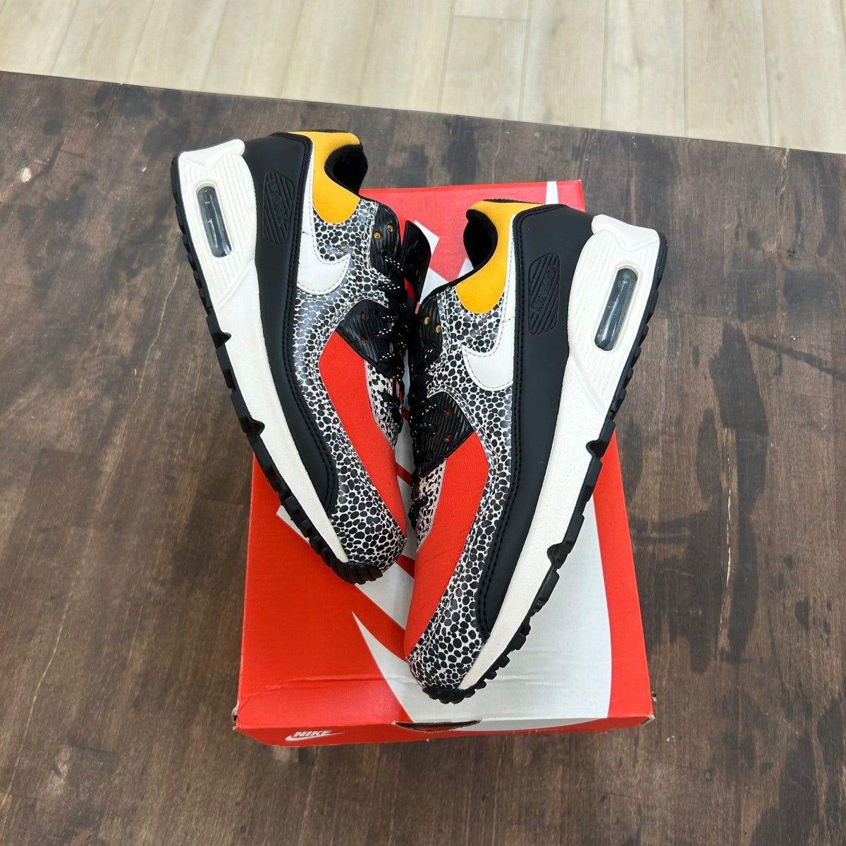 Nike Air Max 90 SE Safari Chile Red Pollen (Women's) - Image 1