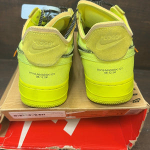 Nike Air Force 1 Low Off-White Volt Size 11 (Pre-Owned) - aux