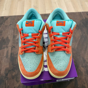Nike SB Dunk Low Orange Emerald Rise - Image 2