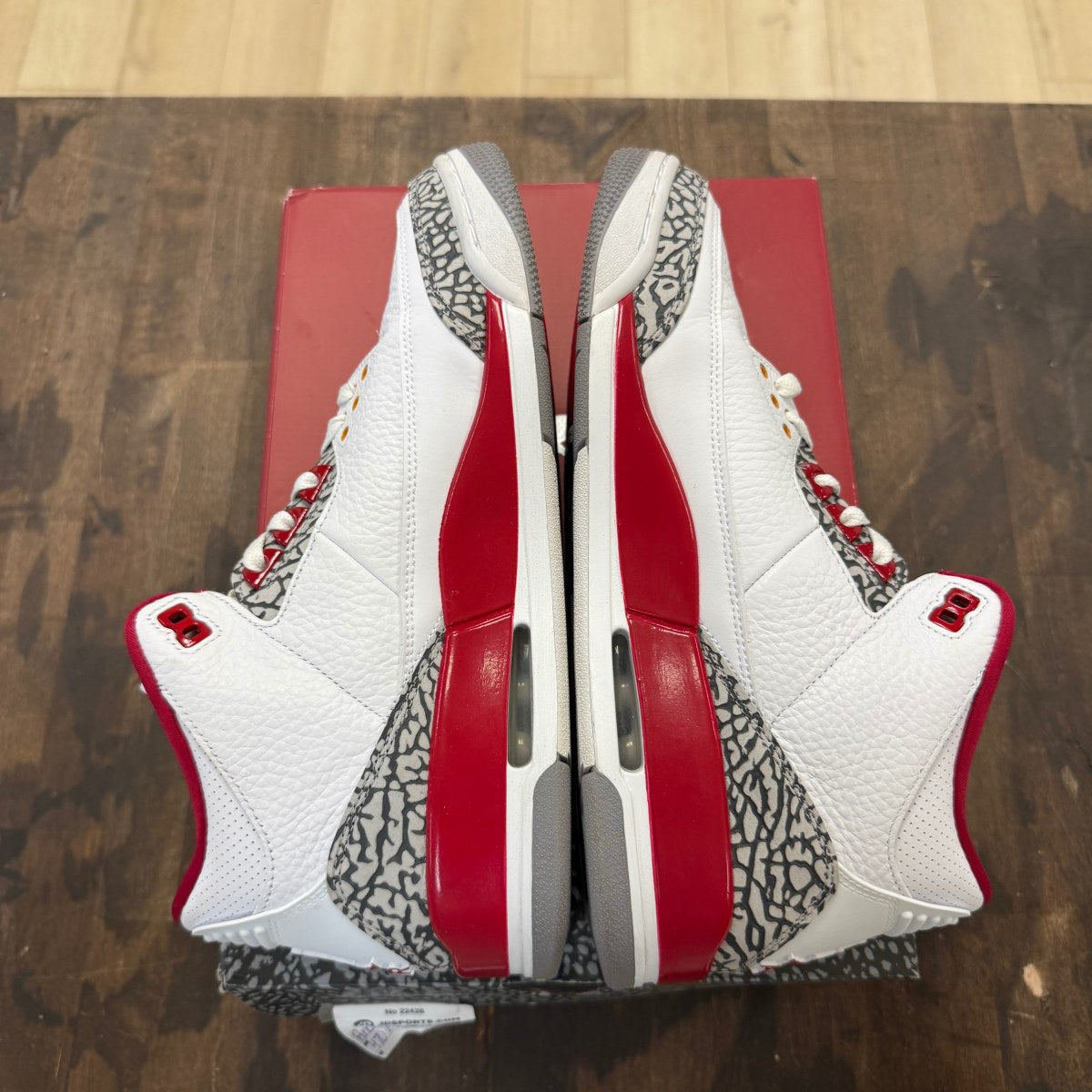 Jordan 3 Retro Cardinal Red - Image 5