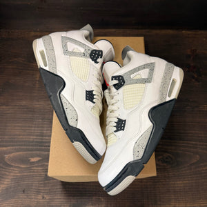 Jordan 4 Retro White Cement (2016) Size 11 (Pre-Owned) - Image 6