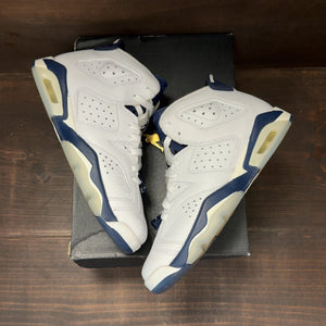 Jordan 6 Retro Midnight Navy (2022) (GS) Size 7Y (Pre-Owned) - back