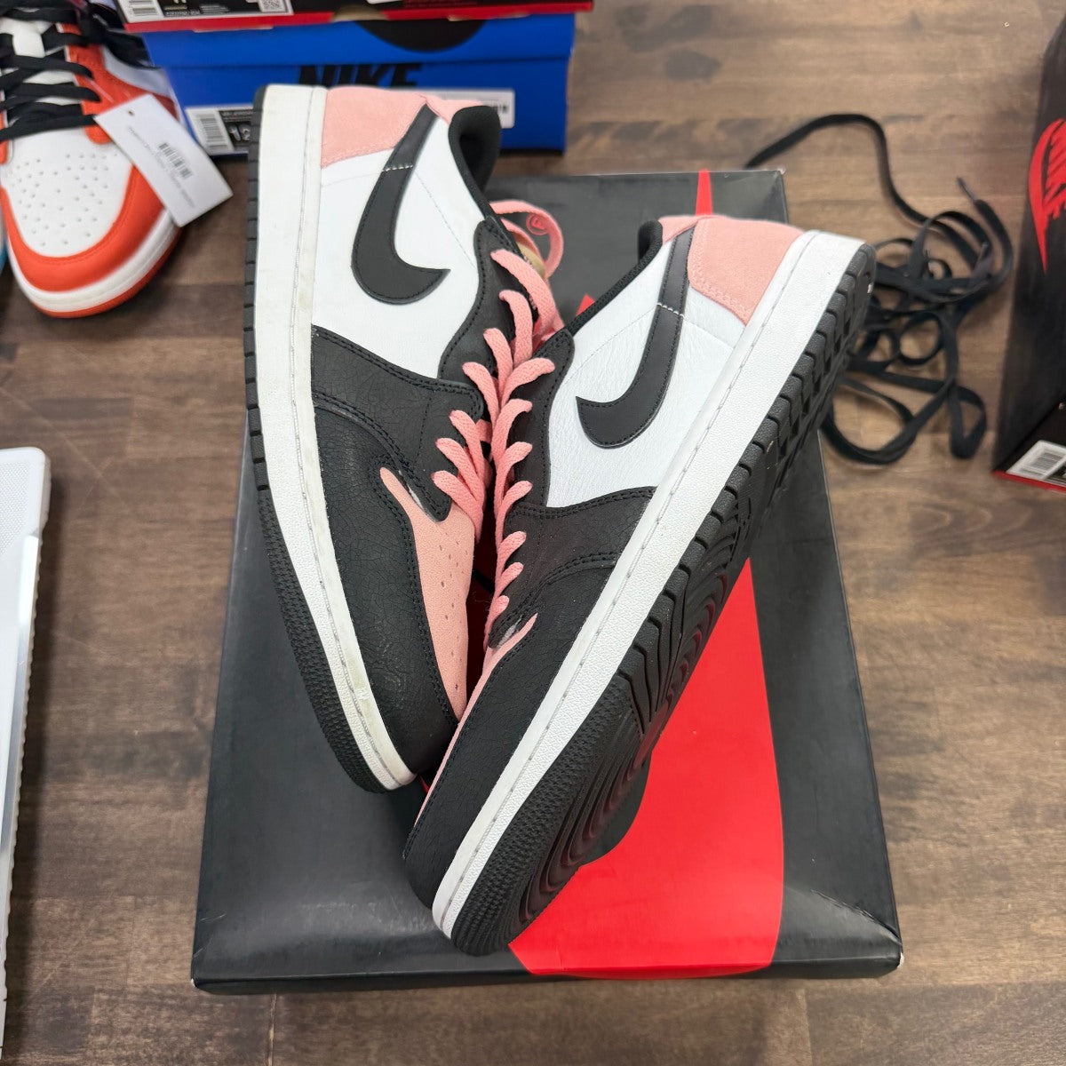 Jordan 1 Low OG Bleached Coral - Image 1