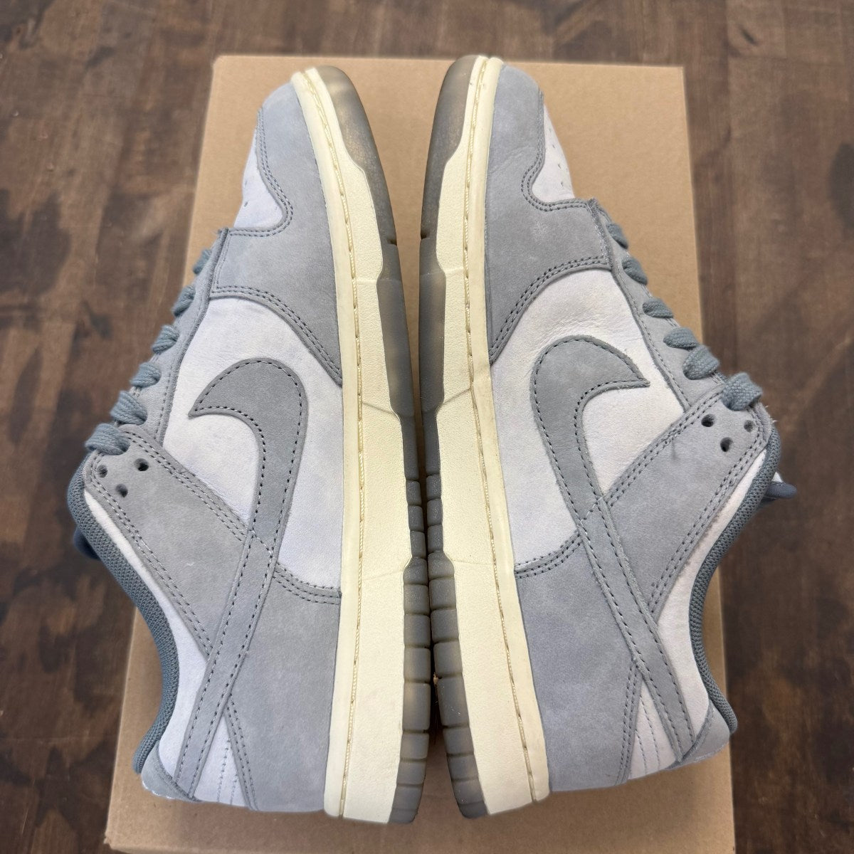 Nike Dunk Low Cool Grey Football Grey (Women's) Size 7.5W (Pre-Owned) - Image 4