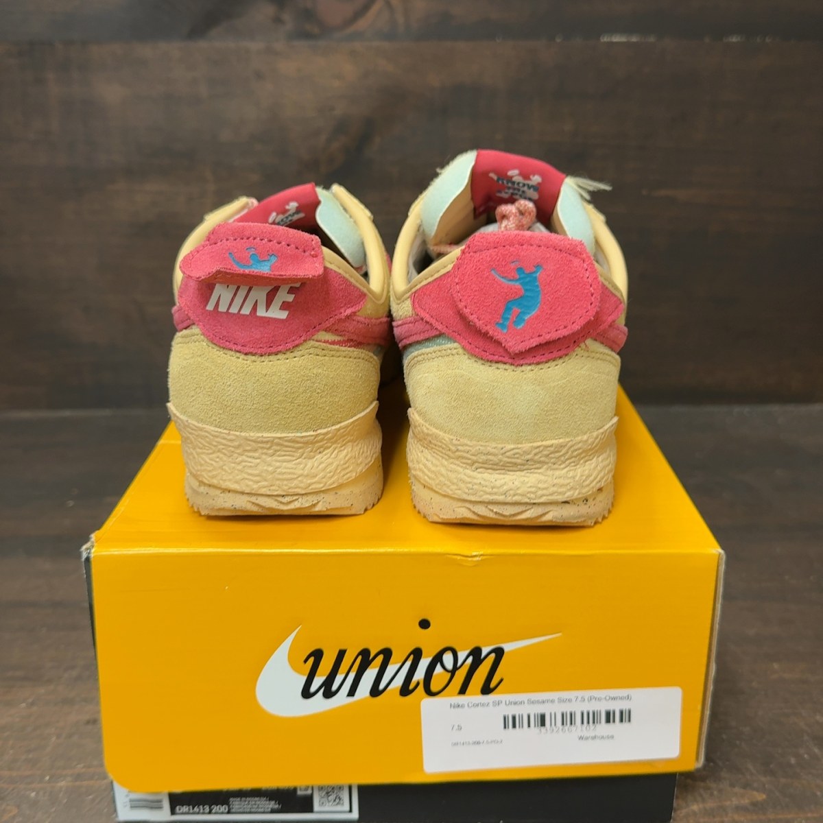 Nike Cortez SP Union Sesame - Image 5