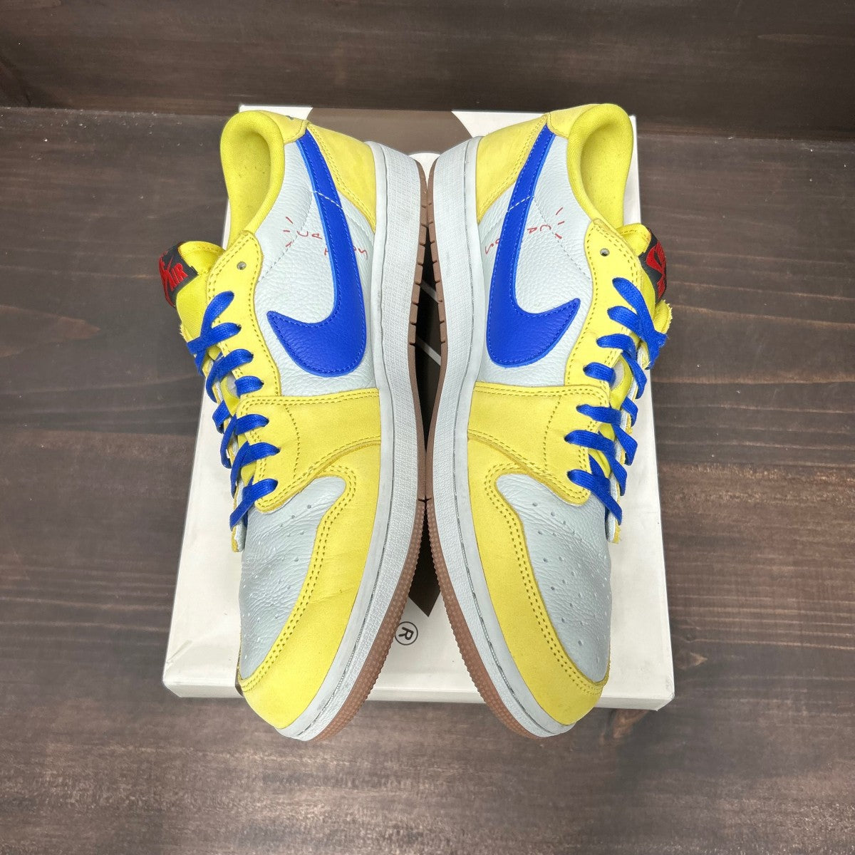 Jordan 1 Retro Low OG SP Travis Scott Canary (Women's) - Image 4