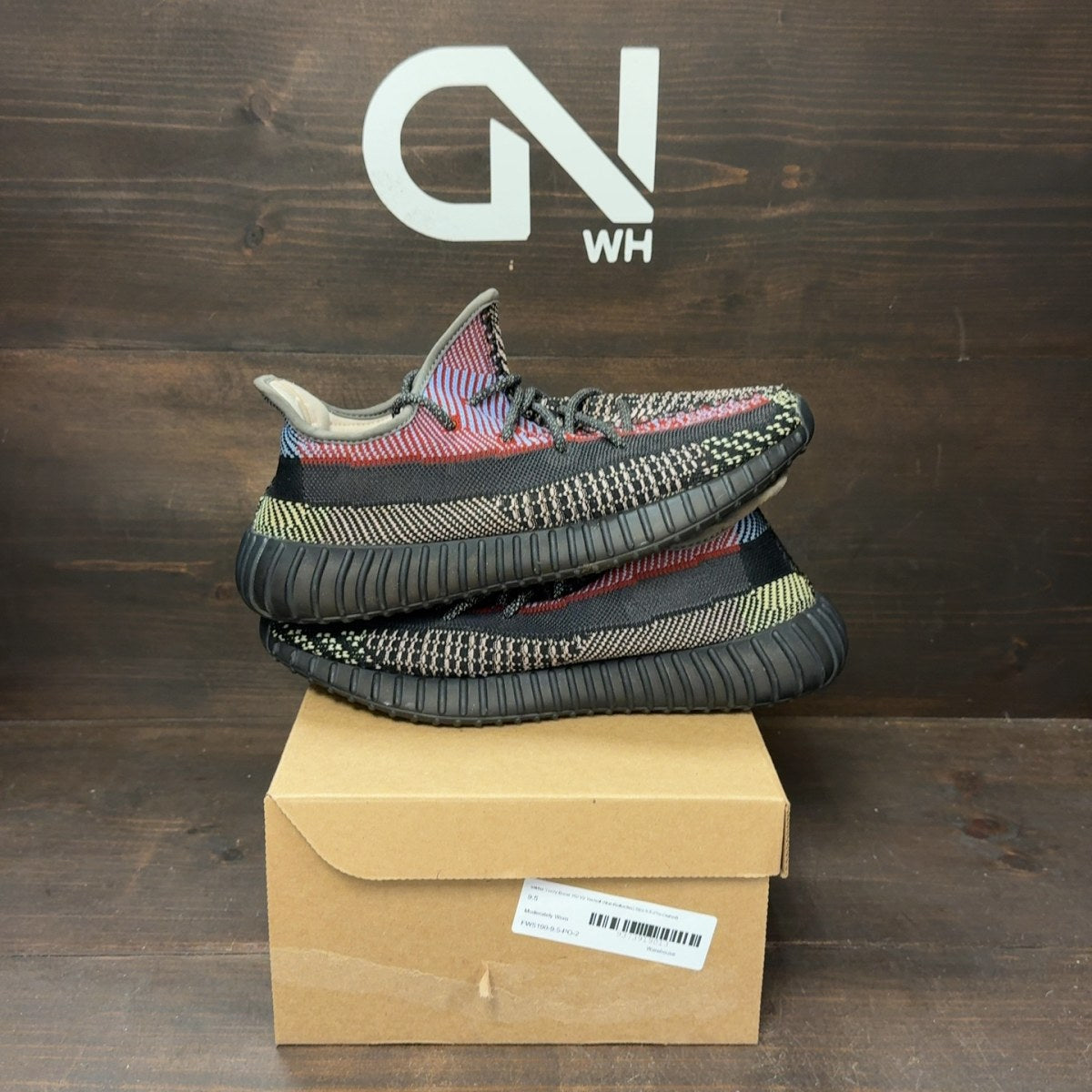 adidas Yeezy Boost 350 V2 Yecheil (Non-Reflective) Size 9.5 (Pre-Owned) - Image 1