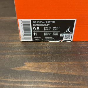Jordan 4 Retro Military Black Size 9.5 (Pre-Owned) - aux