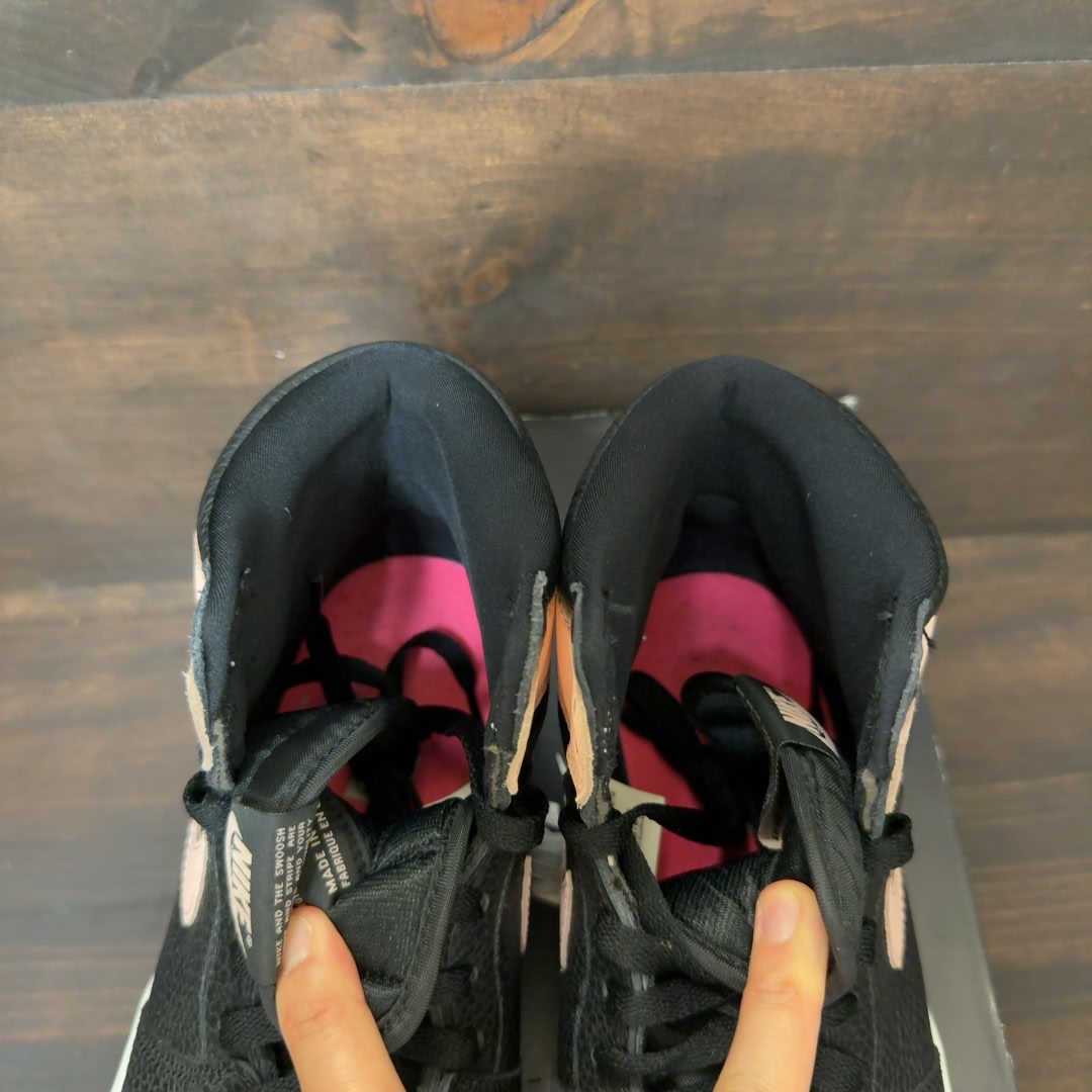 Jordan 1 Retro High Black Crimson Tint Size 11 (Pre-Owned) - Image 11
