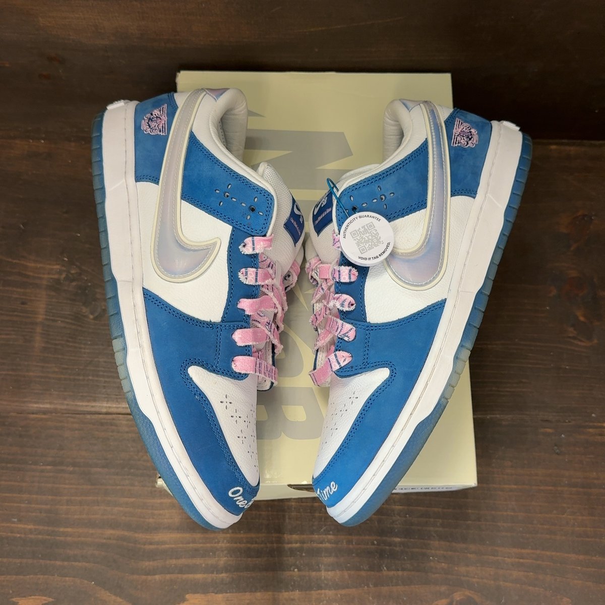 Nike SB Dunk Low Born X Raised One Block At A Time Size 12 (Pre-Owned) - back