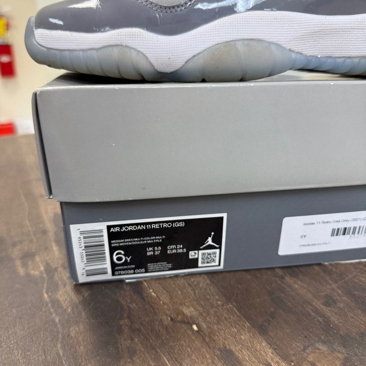 Jordan 11 Retro Cool Grey (2021) (GS) - Image 6