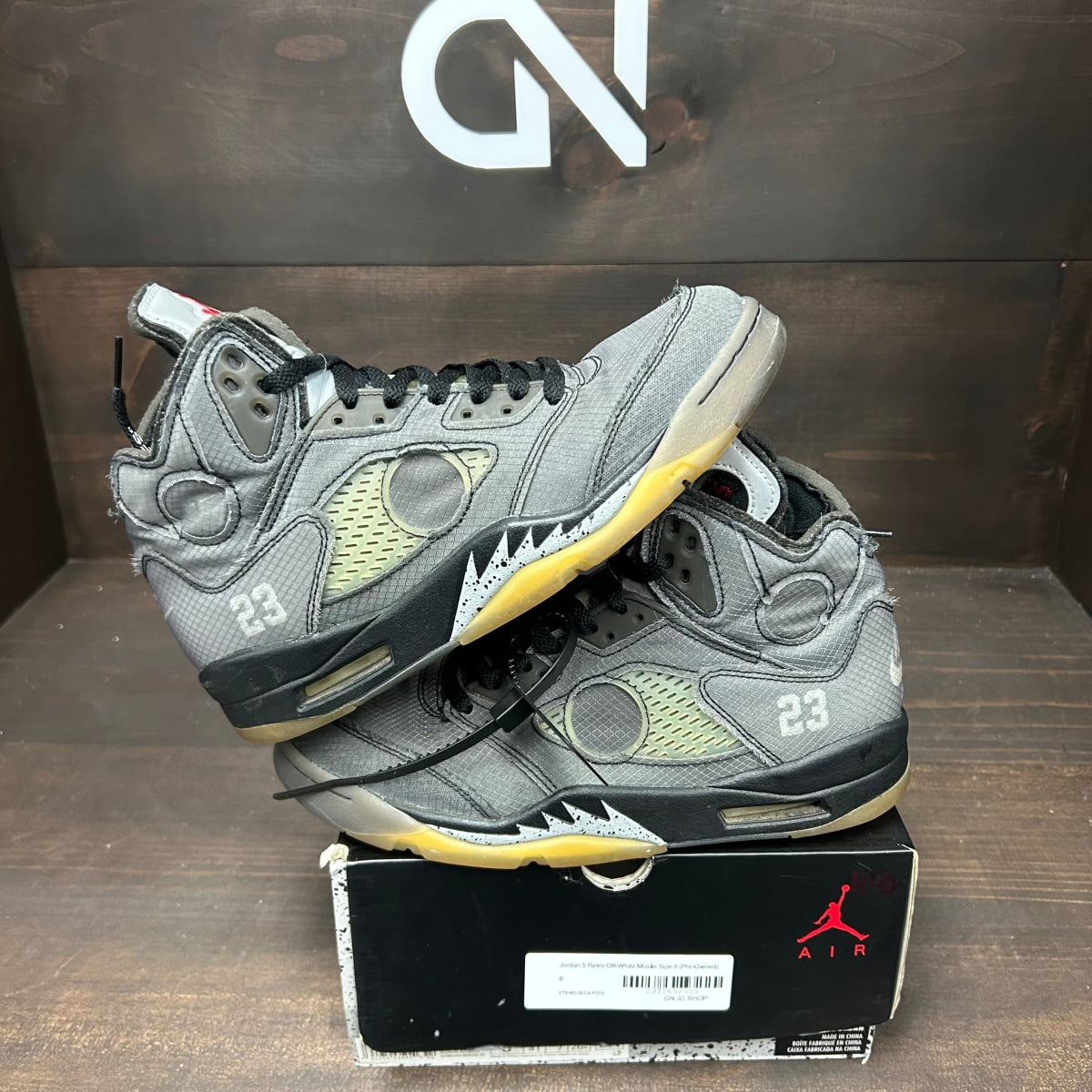 Jordan 5 Retro Off-White Muslin - Image 1