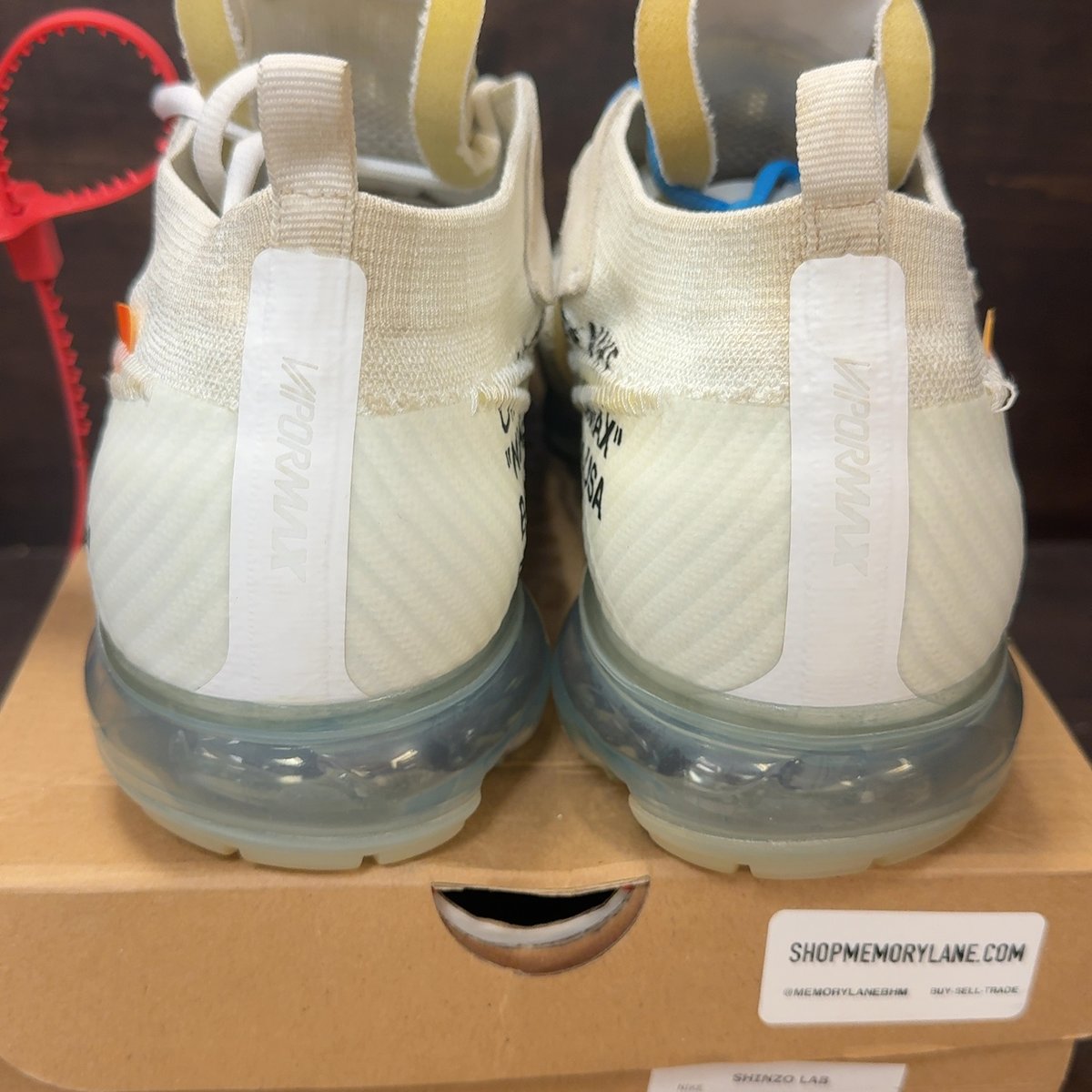 Nike Air VaporMax Off-White (2018) Size 13 (Pre-Owned) - aux
