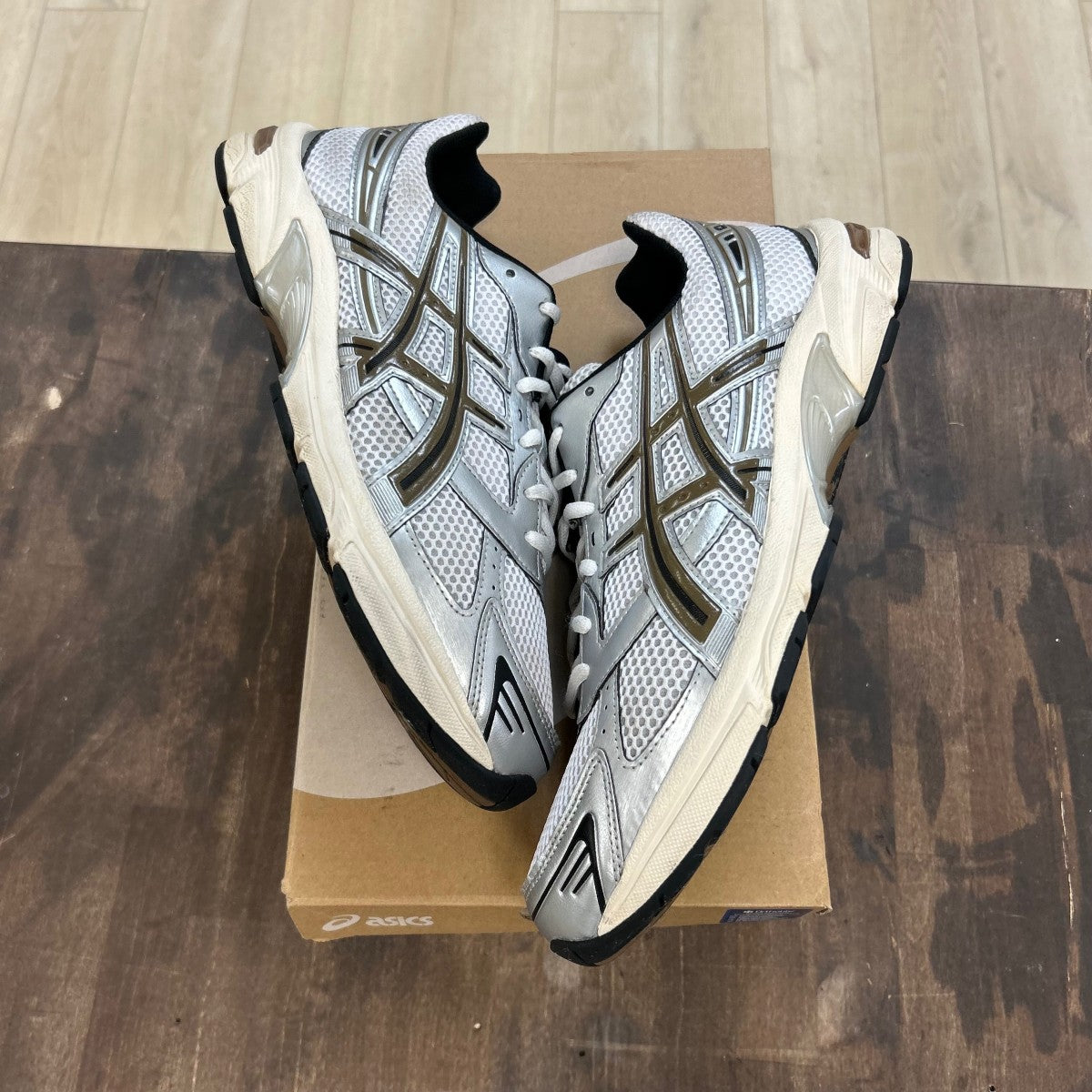 ASICS Gel-1130 White Clay Canyon Size 12 (Pre-Owned) - Image 1