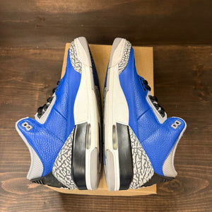 Jordan 3 Retro Varsity Royal Cement Size 11 (Pre-Owned) - Image 6