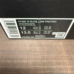 Nike Kobe 9 Elite Low Protro Halo - Image 8