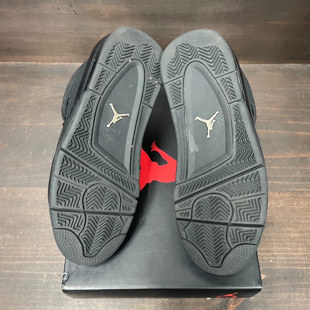 Jordan 4 Retro Black Cat (2020) (GS) Size 7Y (Pre-Owned) - tag