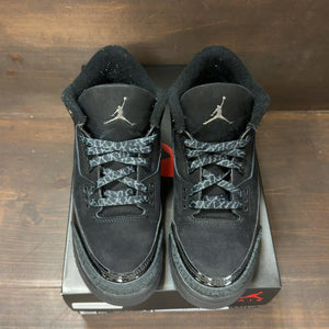 Jordan 3 Retro Black Cat (2025) (GS) Size 6.5Y (Pre-Owned) - tag