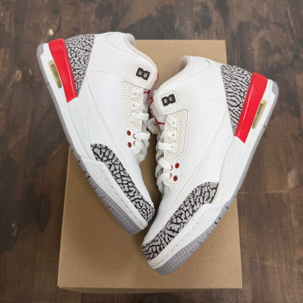 Jordan 3 Retro Hall of Fame (GS) Size 7Y (Pre-Owned) - Image 1