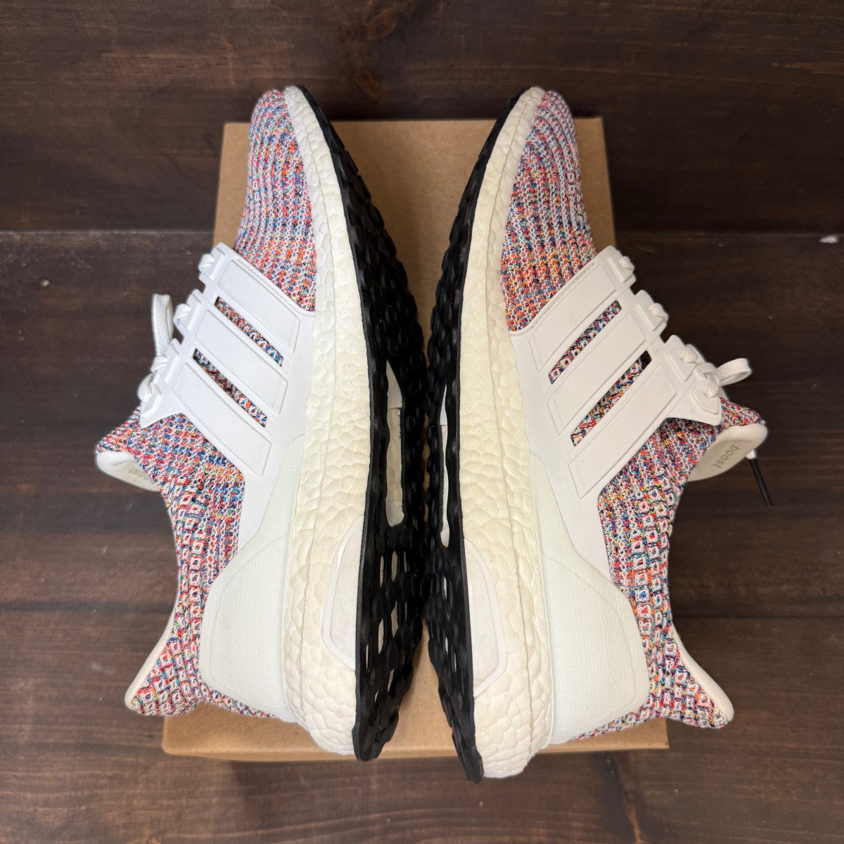 adidas Ultra Boost 4.0 White Multi-Color Size 11 (Pre-Owned) - Image 5
