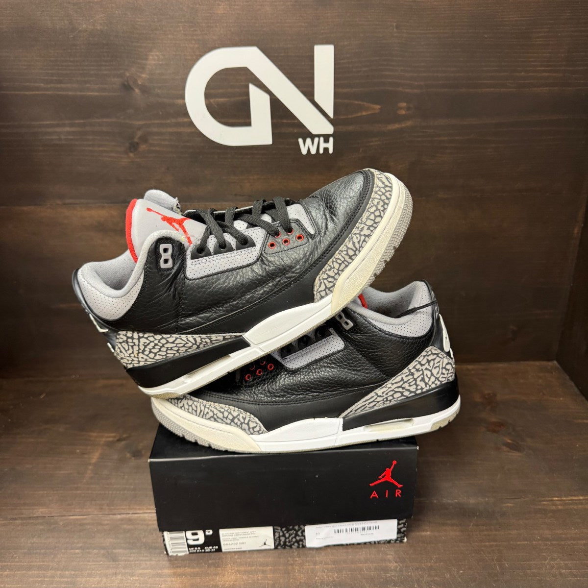 Jordan 3 Retro Black Cement (2018) - Image 1