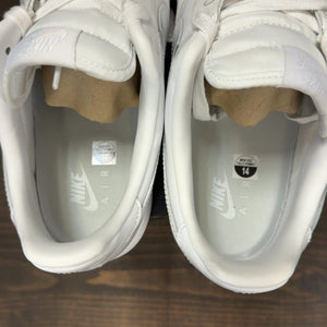 Nike Air Force 1 Low '07 Premium White Patent Size 14 (Pre-Owned) - aux