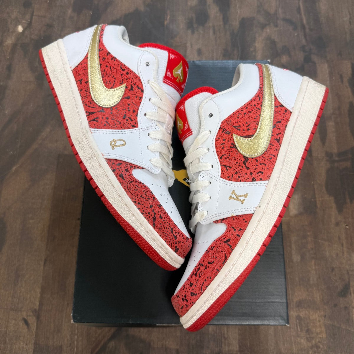 Jordan 1 Low Spades - Image 1