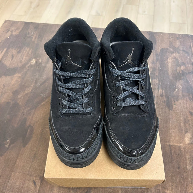 Jordan 3 Retro Black Cat (2025) Size 11 (Pre-Owned) - Image 2
