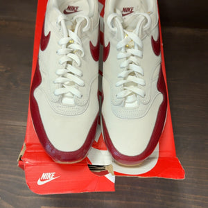 Nike Air Max 1 LX Team Red (Women's) Size 12.5W (Pre-Owned) - Image 3