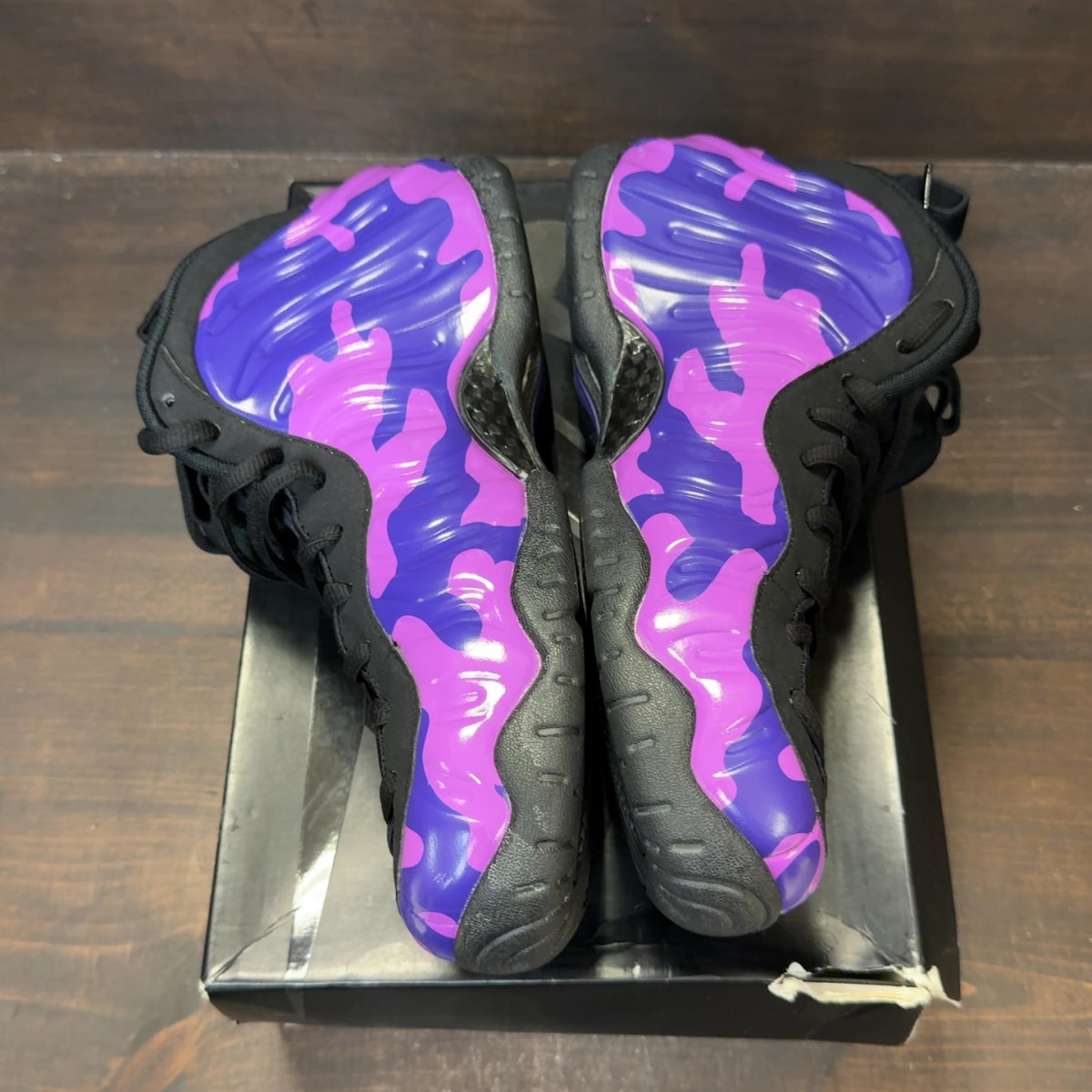 Nike Air Foamposite Pro Purple Camo - Image 4