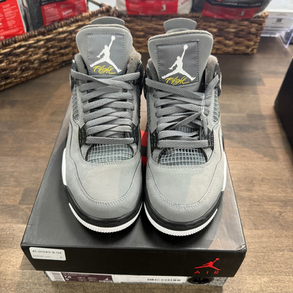 Jordan 4 Retro Cool Grey (2019) - Image 1