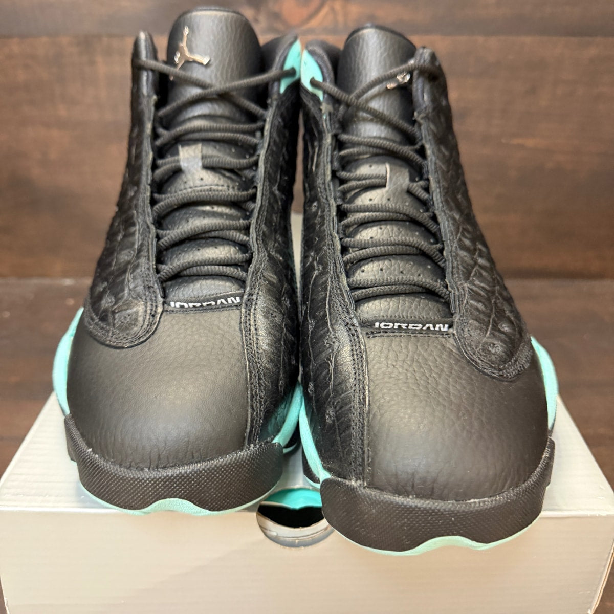 Jordan 13 Retro Black Island Green - Image 3
