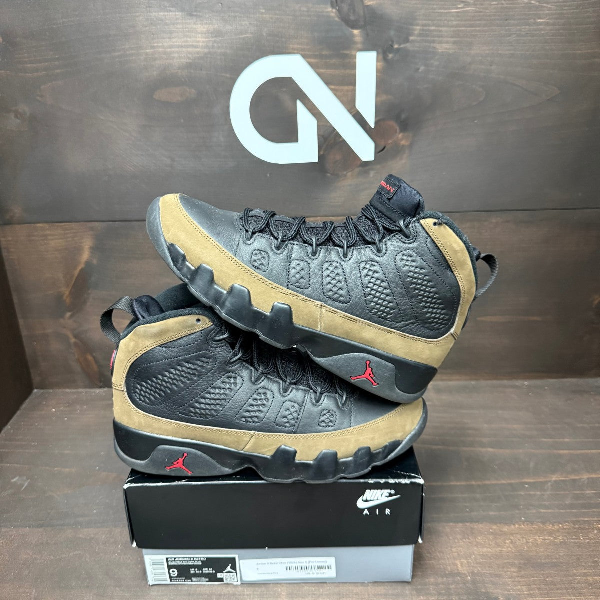 Jordan 9 Retro Olive (2024) - Image 1