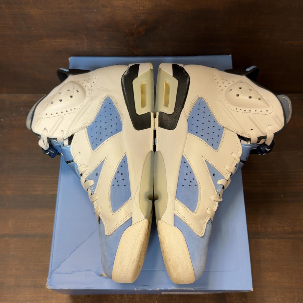 Jordan 6 Retro UNC White Size 11.5 (Pre-Owned) - aux