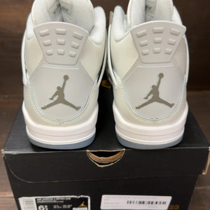 Jordan 4 Retro Photon Dust Blue Chill (GS) Size 6.5Y (Pre-Owned) - aux