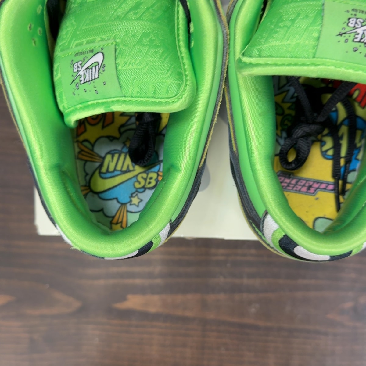 Nike SB Dunk Low The Powerpuff Girls Buttercup - Image 6