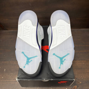 Jordan 5 Retro Grape (2025) Size 9 (Pre-Owned) - box