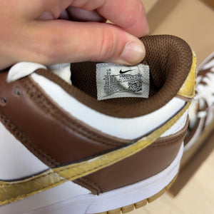Nike Dunk Low Cacao Wow Gold (GS) Size 5Y (Pre-Owned) - front