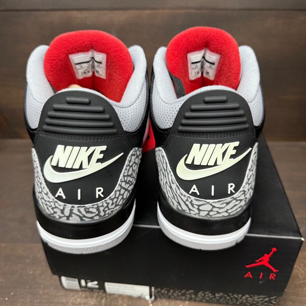 Jordan 3 Retro Black Cement (2018) Size 12 (Pre-Owned)