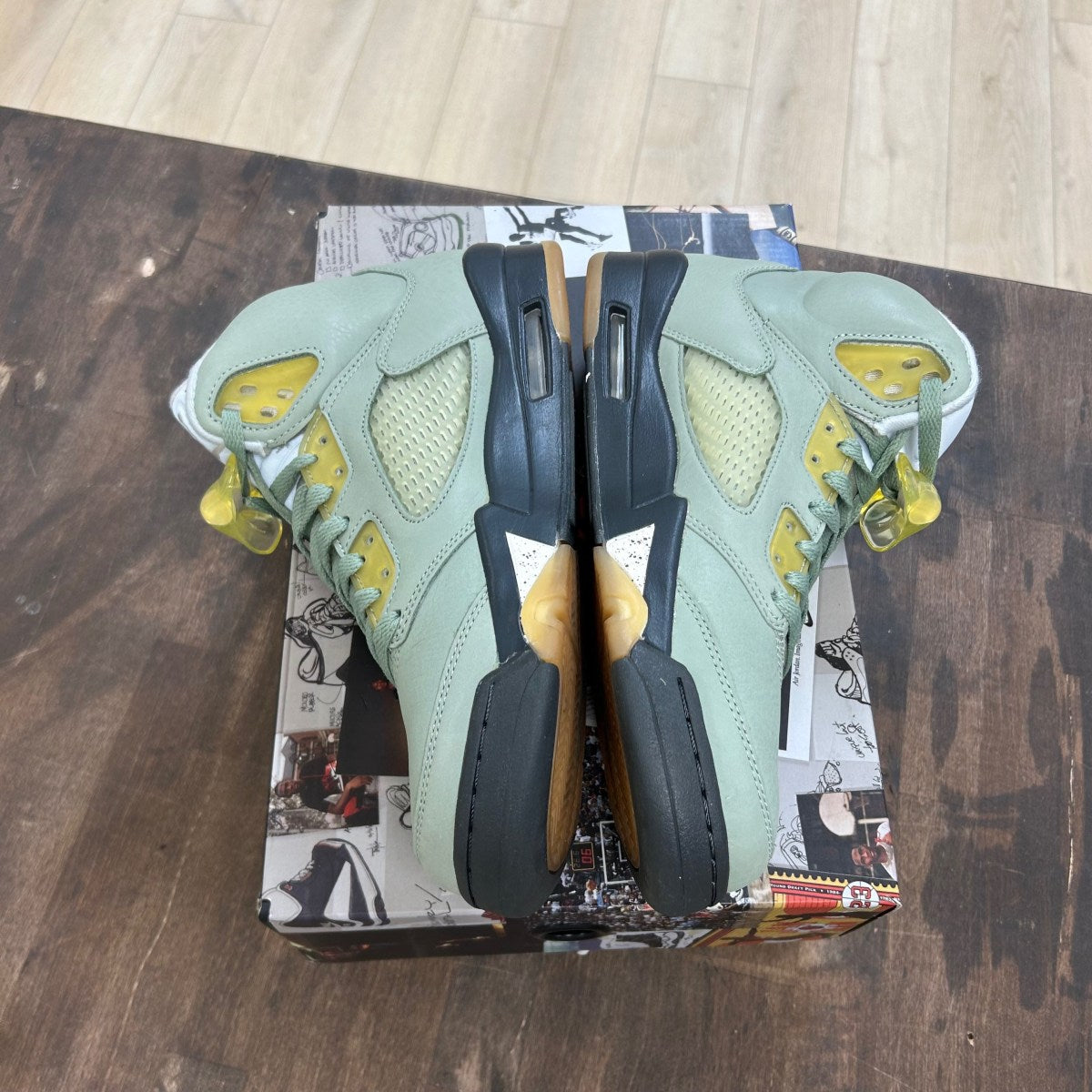 Jordan 5 Retro Jade Horizon - Image 3